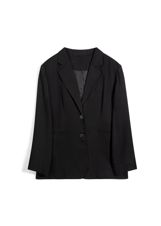 Single-Breasted Griffin Blazer