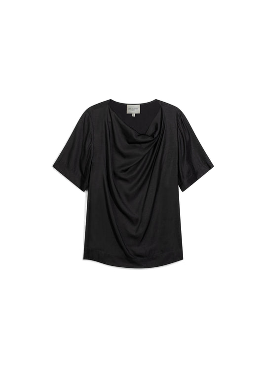 Wrenn Draped Cowl Neck in Deadstock Viscose